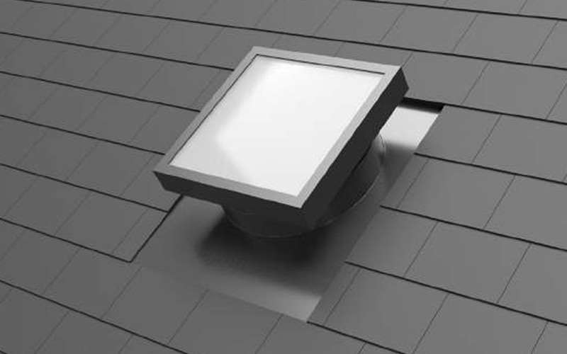 Lightube TP Home : Conduit de lumière naturelle pour toitures pentées (tuiles ou ardoises) - Batiweb