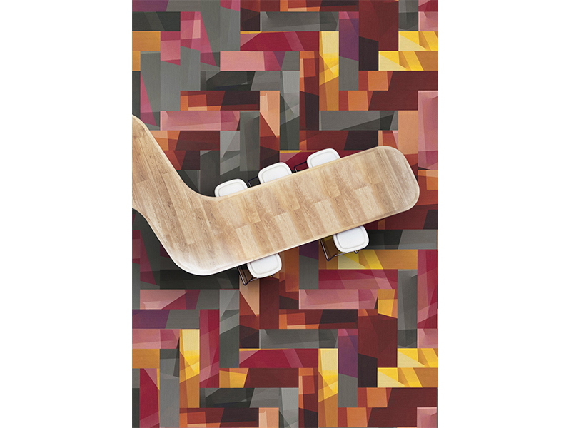 Edge Lit : nouvelle collection audacieuse de dalles de moquette et de planches par Milliken - Batiweb