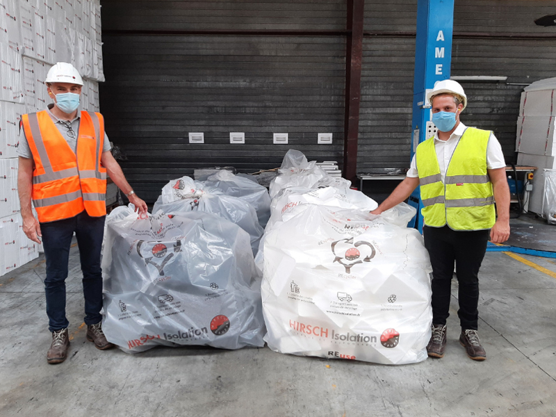 REuse : le nouveau service de recyclage HIRSCH Isolation - Batiweb