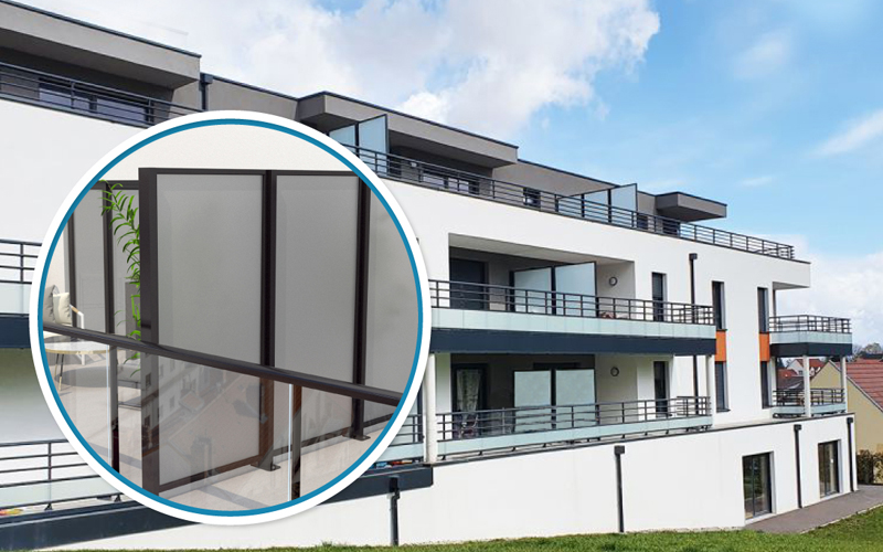 Separal : Système de séparatif pour balcon et toiture-terrasse - Batiweb