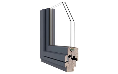 Fenêtre en bois DDF-68