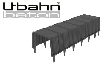 U-BAHN® BETON : coffrage perdu pour planchers allégées monodirectionnels en béton...