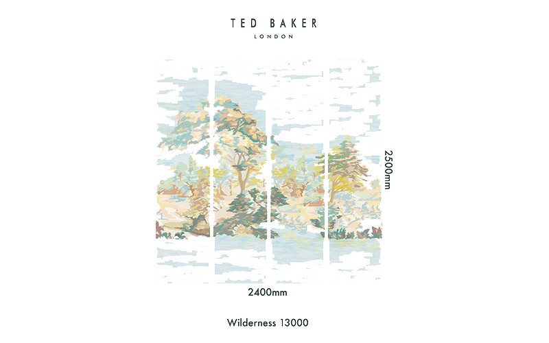 Papier peint Mirage Wilderness co-désignée Ted Baker - Batiweb