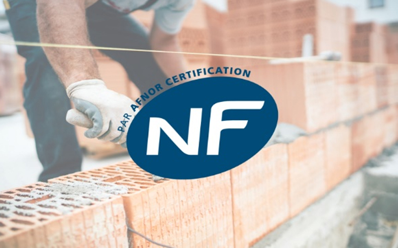 Certification NF - Maçonnerie de Briques de terre cuite montées à joint mince (NF554) - Batiweb