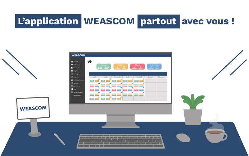 WEASCOM : application de gestion des heures dématérialisées - Batiweb