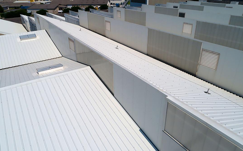 Panneau sandwich de toiture JI Vulcasteel Roof - Batiweb