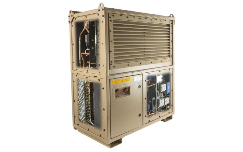 Appareil monobloc avec condenseur à air incorporé : armoire de climatisation type TICLIM - Batiweb