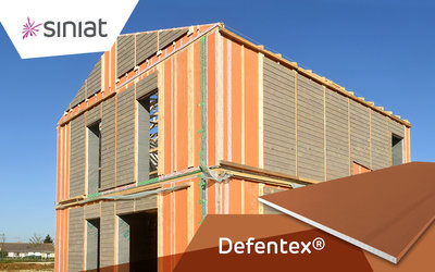 Defentex® : le 1er panneau 3 en 1 pour les murs extérieurs des bâtiments à ossatures...