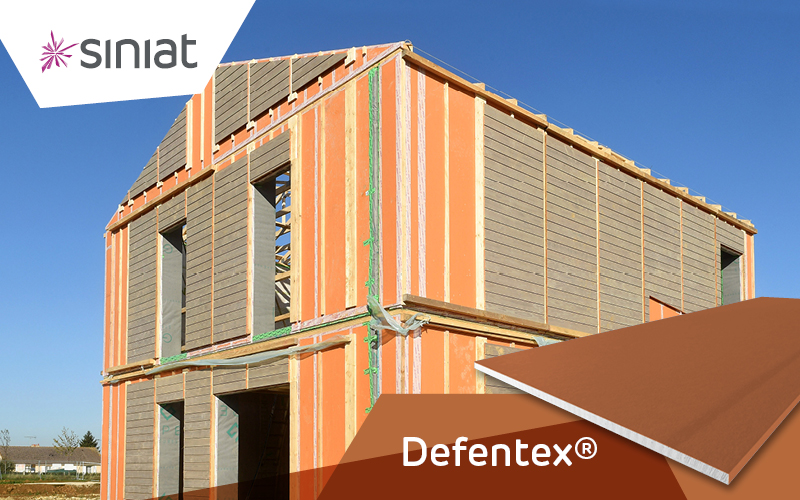 Defentex® : le 1er panneau 3 en 1 pour les murs extérieurs des bâtiments à ossatures bois jusqu'à R+3 - Batiweb