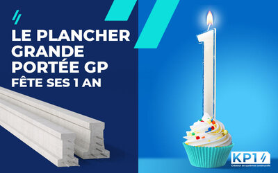 Le Plancher Grande Portée GP fête ses 1 an