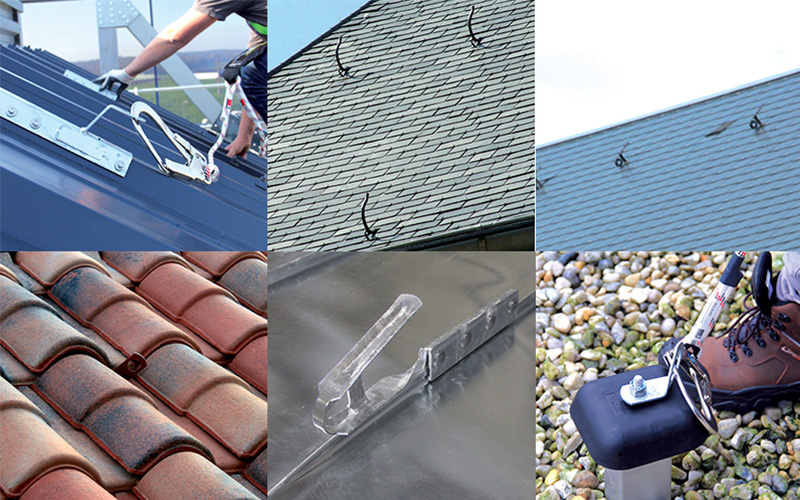 Ancrages de toit Secur+® : crochet de sécurité - Batiweb