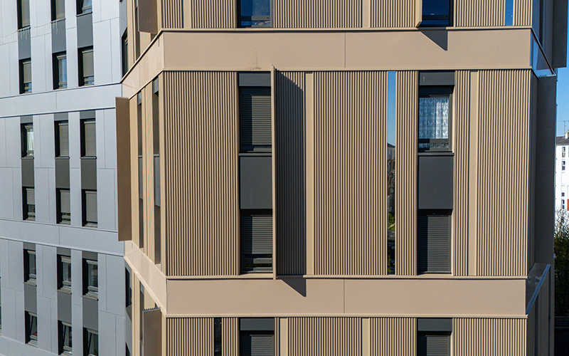 Bardage métallique architectural : JI Sonora Vario - Batiweb
