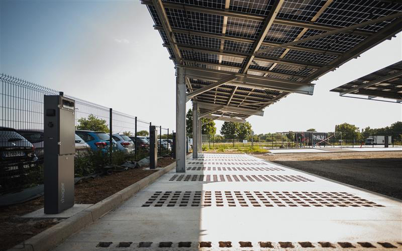 Ombrière photovoltaïque : JoriSolar RS-Park - Batiweb