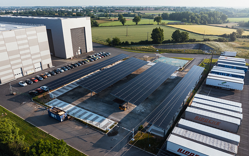 Ombrière photovoltaïque : JoriSolar RS-Park - Batiweb