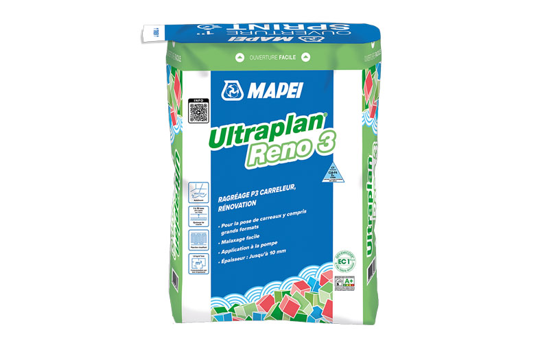 Ragréage de sol autolissant P3 spécial rénovation ULTRAPLAN RENO 3 - Batiweb