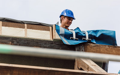 Usystem Roof OS Comfort Natural : panneau de toiture bi-matière PU et fibre de bois