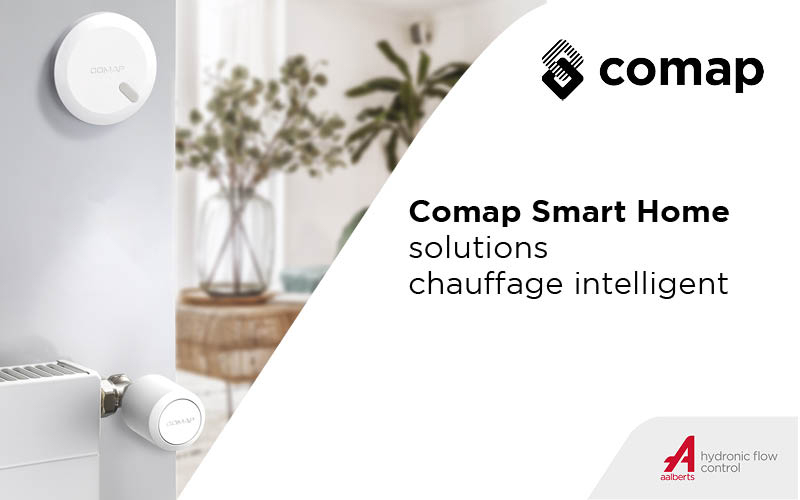 Comap Smart Home : thermostat et tête thermostatique connectés - Batiweb