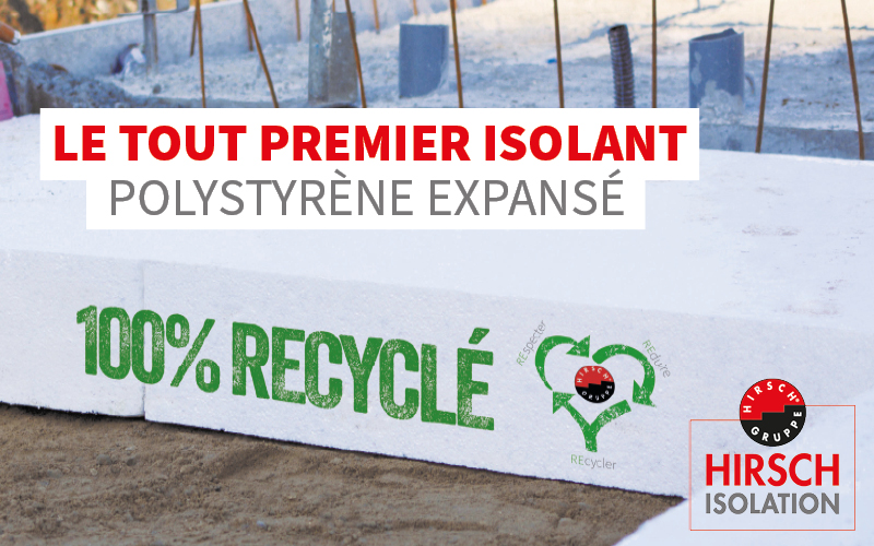 Terradall® Portée Reuse : Le tout premier isolant en polystyrène expansé 100% recyclé dédié à l’isolation des sols sous dalle portée - Batiweb