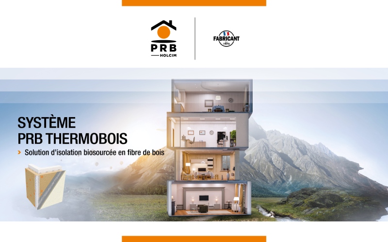 PRB THERMOBOIS : système ITE sur supports neufs et anciens ou MOB - Batiweb
