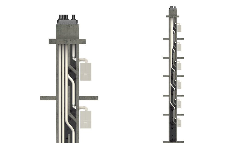Rolux Multiflex : solution de raccordement de chaudières sur conduit shunt et alsace - Batiweb