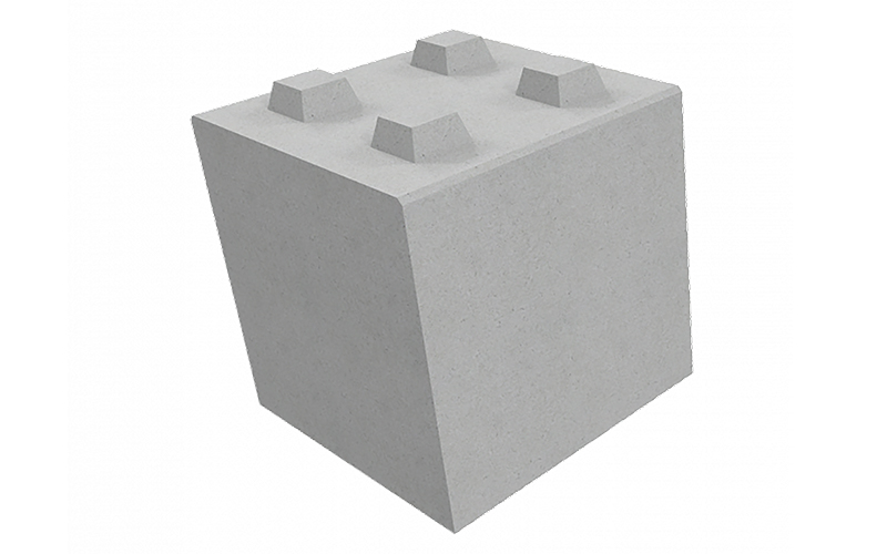 Murs blocs en béton modulables et réemployables - Batiweb
