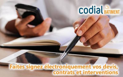 Faites signer électroniquement vos devis,...