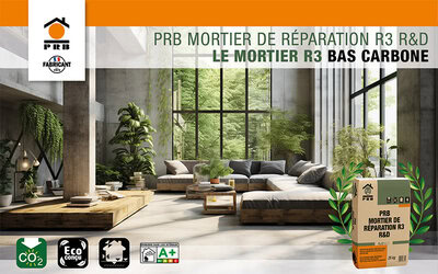 PRB R3 R&D : mortier de réparation