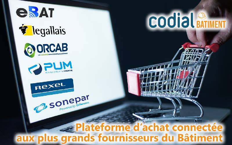 Plateforme d'achat connectée aux plus grands fournisseurs du Bâtiment - Batiweb