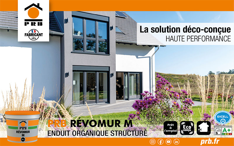 PRB RÉVOMUR M : nouveau revêtement de peinture épais