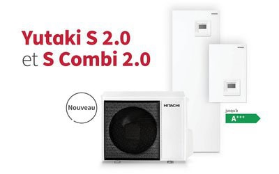 Yutaki S (Combi) 2.0 : pompe à chaleur air/eau...