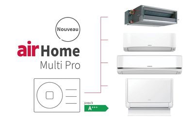 airHome Multi Pro : pompe à chaleur air/air...