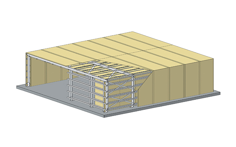 Système constructif autoporteur boîte dans la boîte - Batiweb