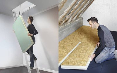 Gamme Utherm Attic : plaques isolantes en...