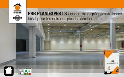 PRB PLANIEXPERT 3 : enduit de ragréage autolissant