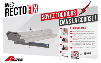 Rectofix : fixer durablement vos canalisations