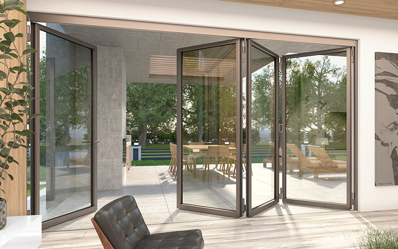 OPENTEC® - Séparation d’espace pliant/coulissant - Batiweb