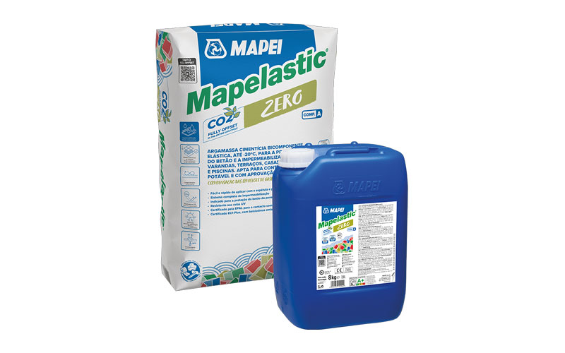 Mortier élastique d'imperméabilisation MAPELASTIC ZERO - Batiweb