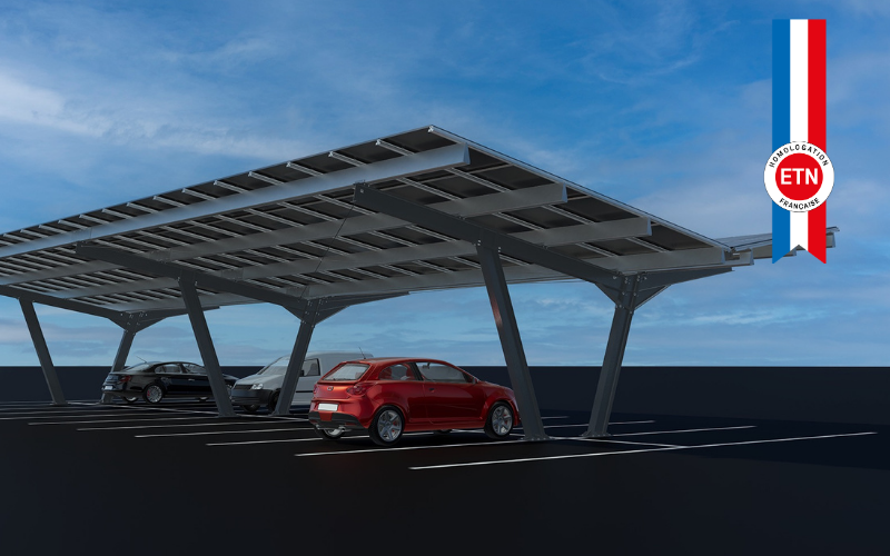 K2 Carport : flexibilité et confort de stationnement énergétique - Batiweb