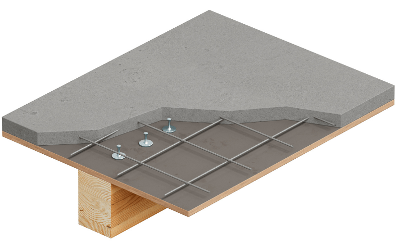 Connecteur FM-CT : solution rapide pour planchers bois-béton - Batiweb