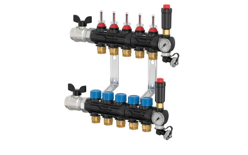 Collecteur modulaire plancher chauffant 9100 Biofloor - Batiweb