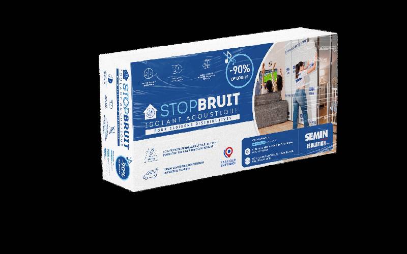 Isolant acoustique STOP BRUIT : réduction des bruits intérieurs - Batiweb