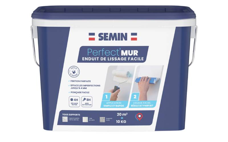 Perfect'mur : enduit de lissage facile - Batiweb