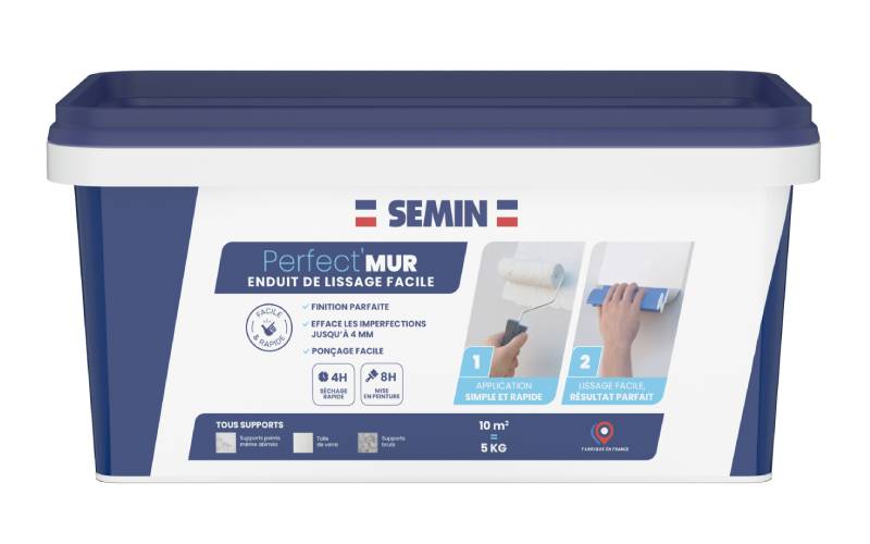 Perfect'mur : enduit de lissage facile - Batiweb