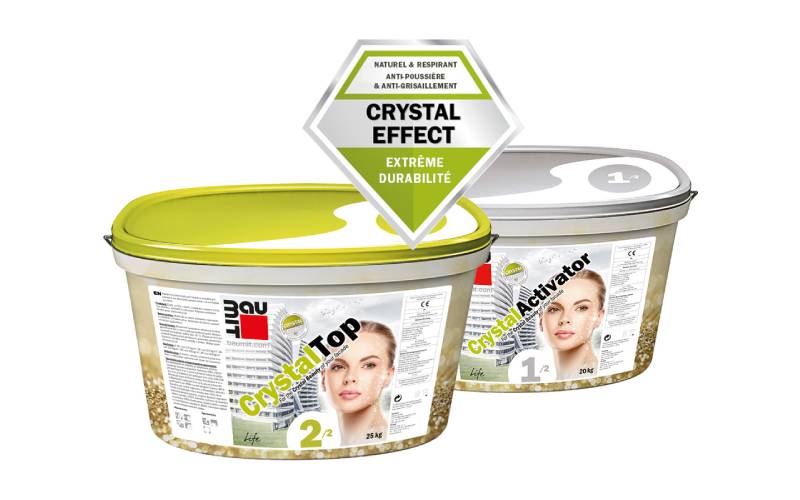 CrystalSet : revêtement de finition pour des façades propres et durables - Batiweb