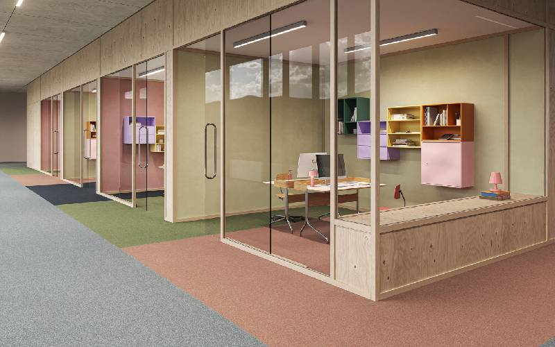 Stratos : dalles de moquette design et abordables - Batiweb