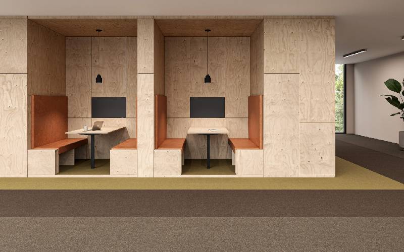 Stratos : dalles de moquette design et abordables - Batiweb