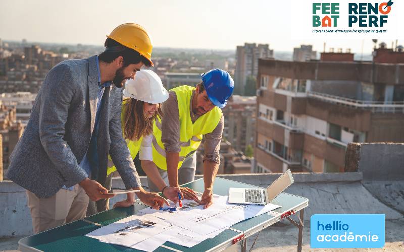 Hellio Académie : formation FEEBAT « Clés d’une rénovation énergétique de qualité » - Batiweb