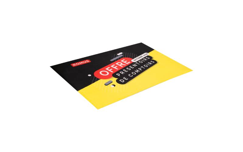 Tapis logo publicitaire ROM.EVENT LOGO - Batiweb