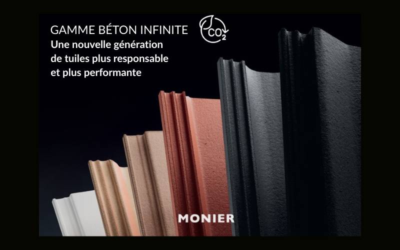 Gamme béton infinite : tuiles responsable et performante - Batiweb