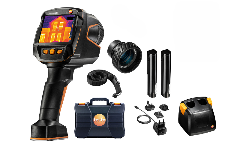 testo 883-2 : caméra thermique pour diagnostic énergétique - Batiweb